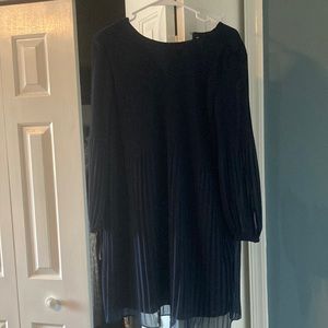 Size medium Nine West navy blue dress